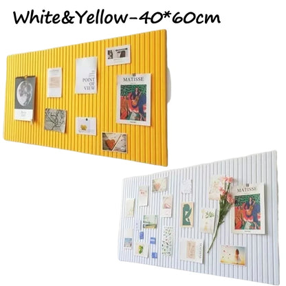 Felt Wall Sticker Kindergarten Work Display Board Simple Photo Wall School Office Classroom Background Wall Home Decor Nordic