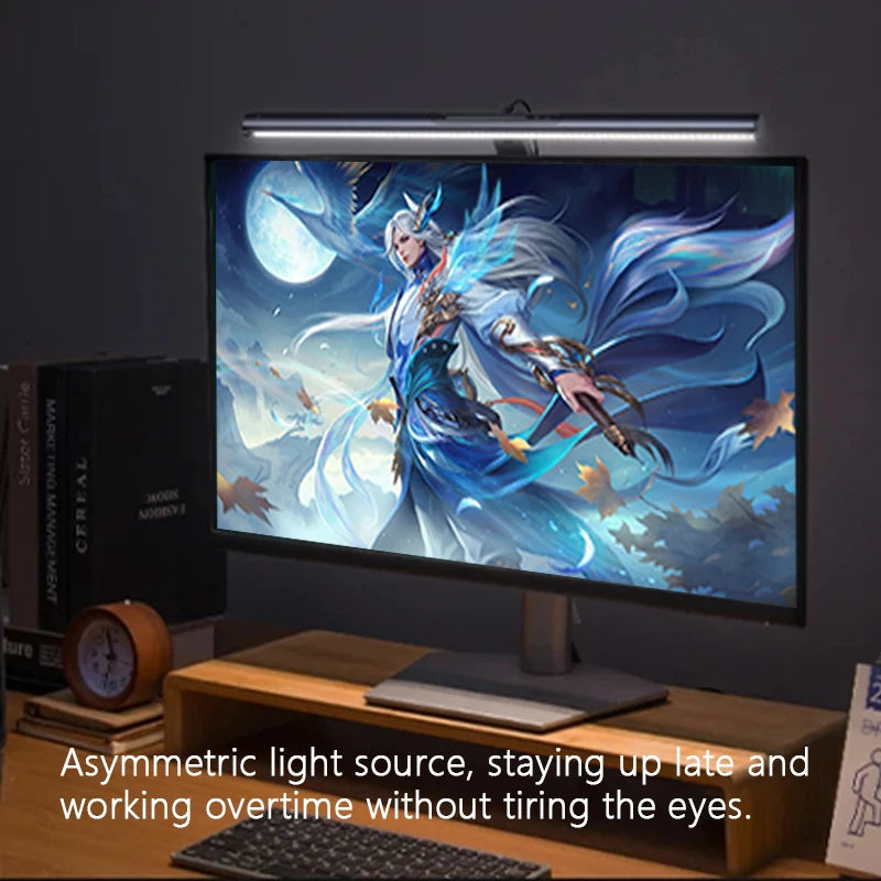 RGB Displays Monitor Light Bar Strip Eye Care Lighting Work Game Learning Reading Dimming Table Light Strip RGB Atmosphere Lamp