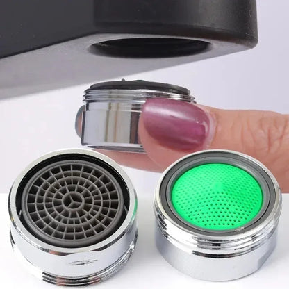 3pcs Brass Water Saving Faucet Tap Aerator Replaceable Filter Mixed Nozzle 24mm Thread Bathroom Faucet Bubbler Bathroom Parts