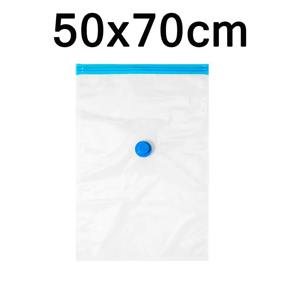 Vacuum Storage Bags 6 Size Space Saver Vacuum Sealed Bags for Clothes Compression Bag Blanket Storage Travel Essentials