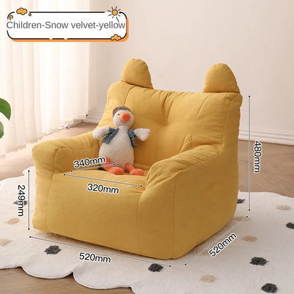 K-STAR Cute and Lazy Sofa Mini Casual Seat Cartoon Children's Sofa Reading Men and Women Simple Sofa Baby Israel Free Shipping