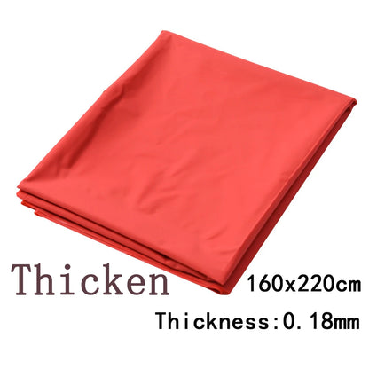 New Couple Game Waterproof Bed Sexy Sheet Waterproof PU Bed Sheet Oil Resistant SPA Mattress Black PVC Thick Bed Plastic Leather