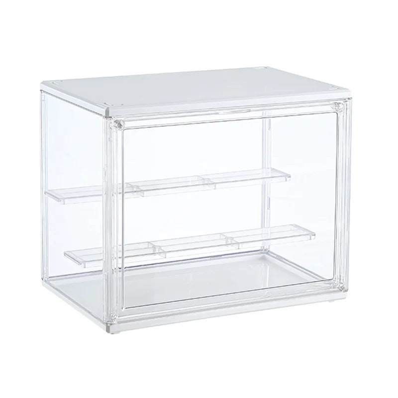 Three Layer Acrylic Display Rack Transparent Ladder Handmade Anime Car Model Blind Box Storage Box Jewelry Sorting Box Gift