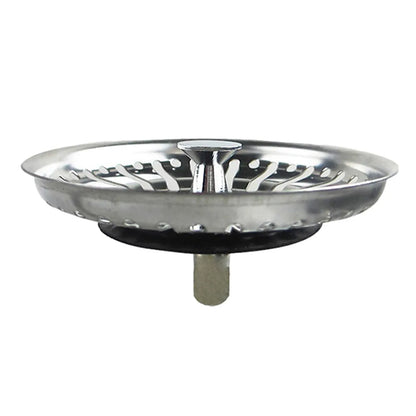 84mm Kitchen Sink Strainer Drains Filter Plug Stainless Steel Drain Waste Stopper Floor Drain Bathroom Hair Stoppers