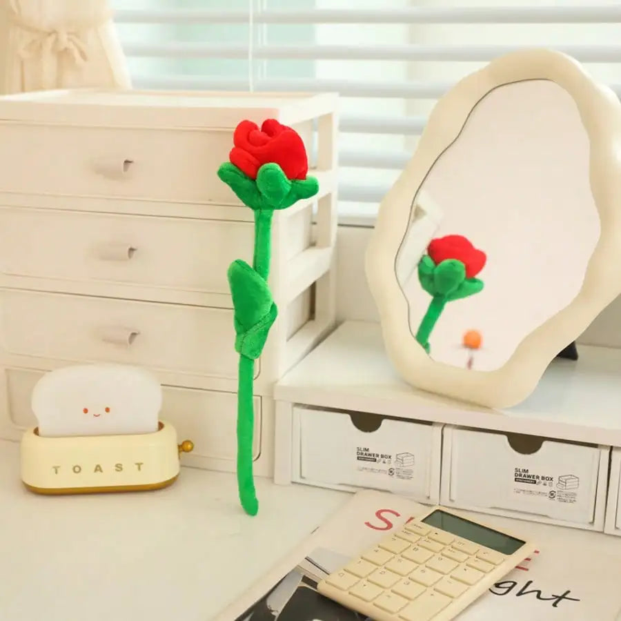 1/3/5pcs Extra Large Plush Velvet Rose Valentine's Day Gift Artificial Flower Room Home Decoration for Woman Girl, Home Decor