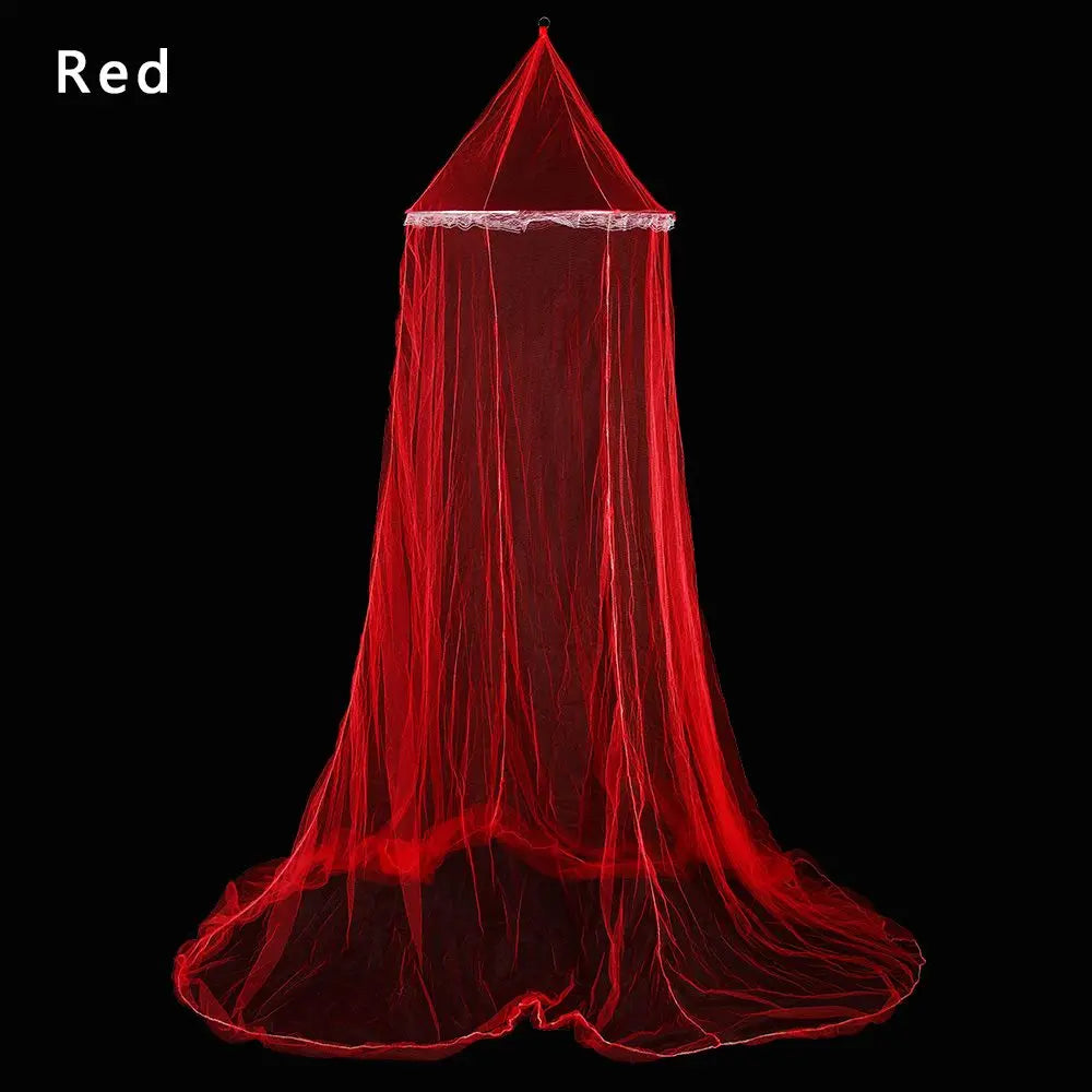 Canopy Encryption Dome Fly Insect Mesh Princess Mosquito Net Repellent Protection Single Entry Bed Decoration