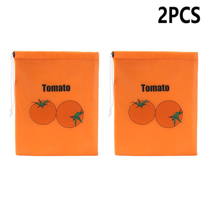 1/2/3/5pcs Yellow Banana Storage Bags Lettuce Storage Bag Prevents Odor 2 Weeks Fresh-keep Bundle Insulated Aluminum Film Bags
