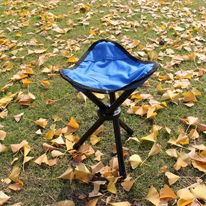 Portable Outdoor Folding Three-Legged Stool for Camping & Fishing