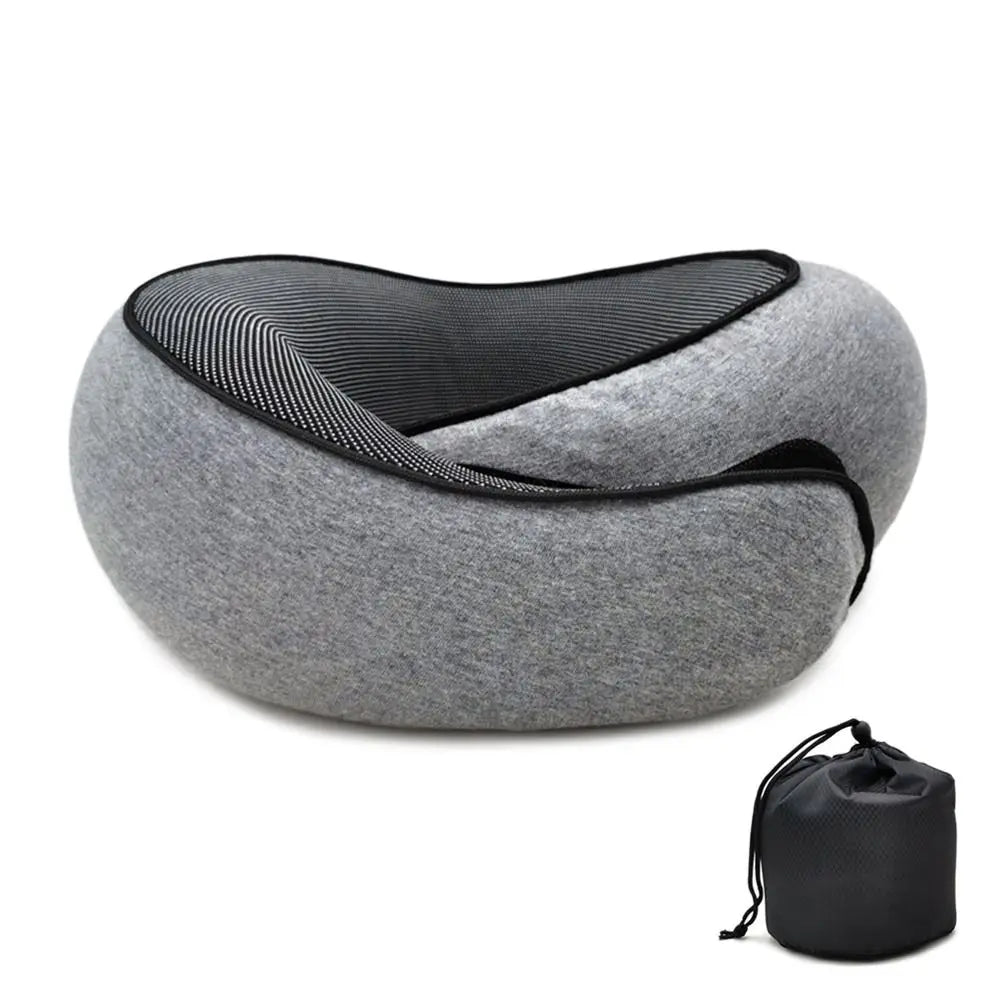 Fillable Travel Neck Pillow Stuff With Clothes Pillowcase Storage Lycra Fabric Waterproof Carry Portable Travel Bag Pillow