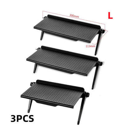 Adjustable TV Screen Top Storage Shelf Computer Monitor Screen Top Storage Rack TV Media Box Router Shelf Rack Home Organizer