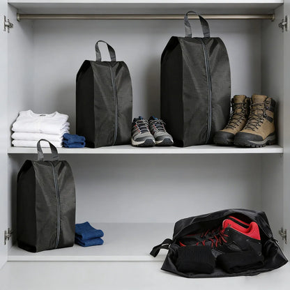 3PCS Shoe Storage Bags Dust-proof Shoe Cover Travel Portable Bag Household Moisture-proof and Mildew-proof Shoe Storage Bag
