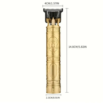 Carving Hair Clipper Professional Hair Cutting Machine Barber Rechargeable Hair Trimmer Metal Haircut Machine Clipper for Men