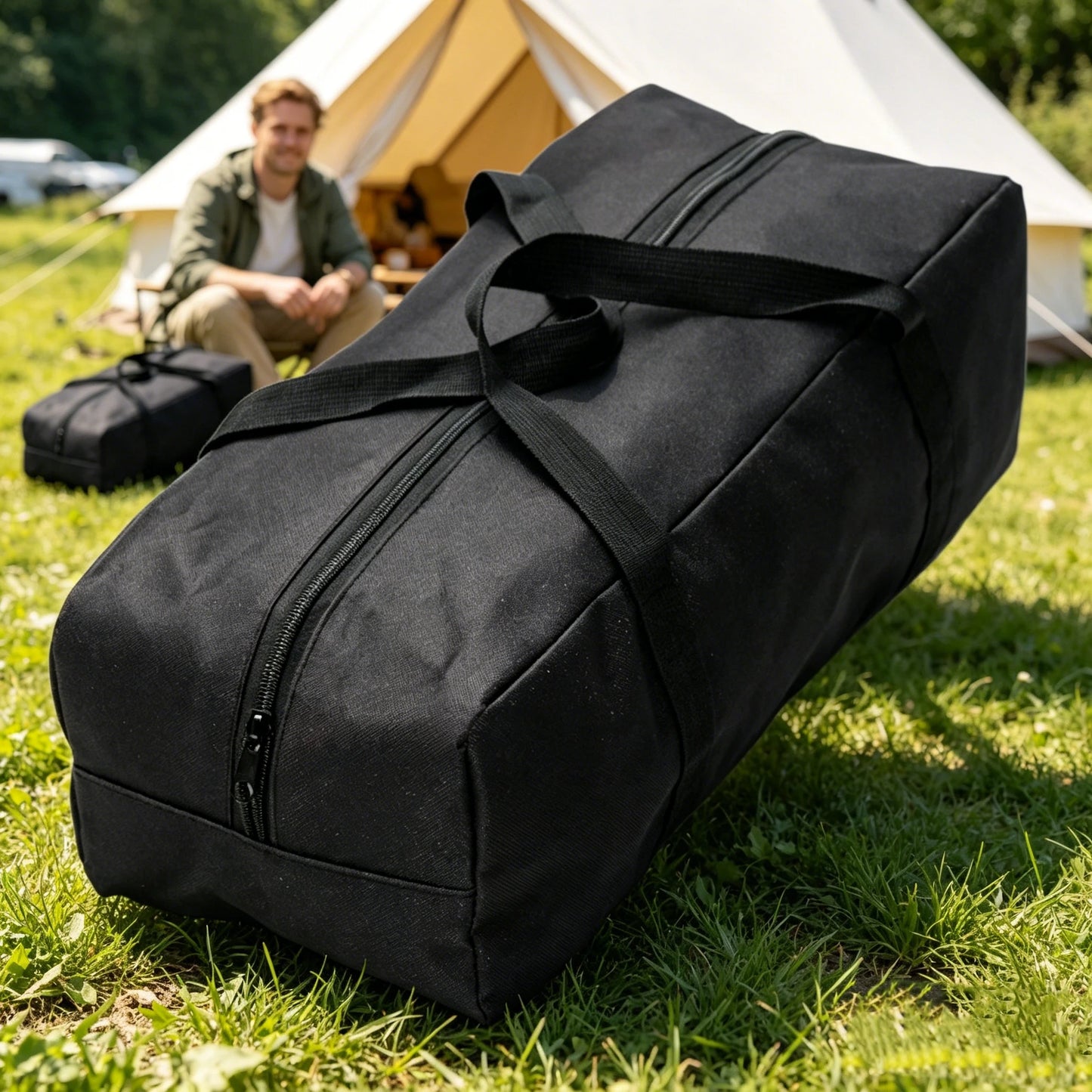 Large Storage Bag Storage Bag Oxford Cloth Storage Tool Storage Bag Outdoor Supplies Storage Bag Tent Storage Bag
