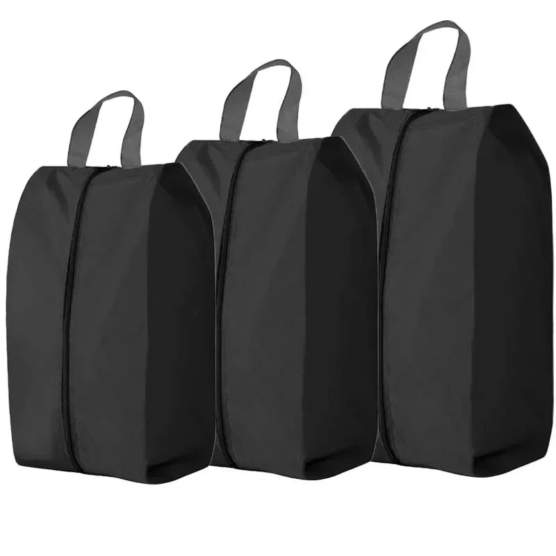 3PCS Shoe Storage Bags Dust-proof Shoe Cover Travel Portable Bag Household Moisture-proof and Mildew-proof Shoe Storage Bag