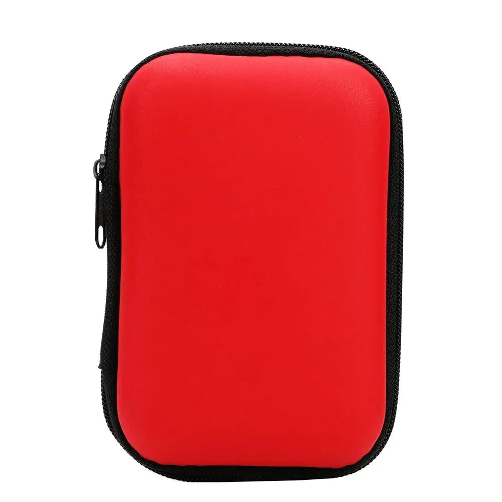 Sundries Travel Storage Bag Charging Case for Earphone Package Zipper Bag Portable Travel Cable Organizer Electronics Storage