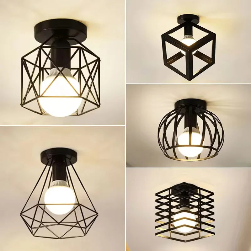 vintage industrial E27 ceiling lamp to enhance your living space. Perfect for adding beauty andNew Stylish, modern, retro