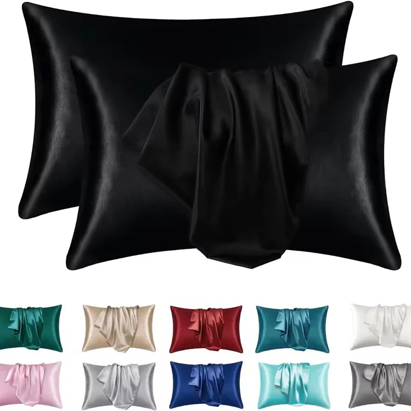 1pc Boost Beauty Sleep Silky Satin Pillowcases: Cooling, Hair and Skin-Friendly, Easy-Care