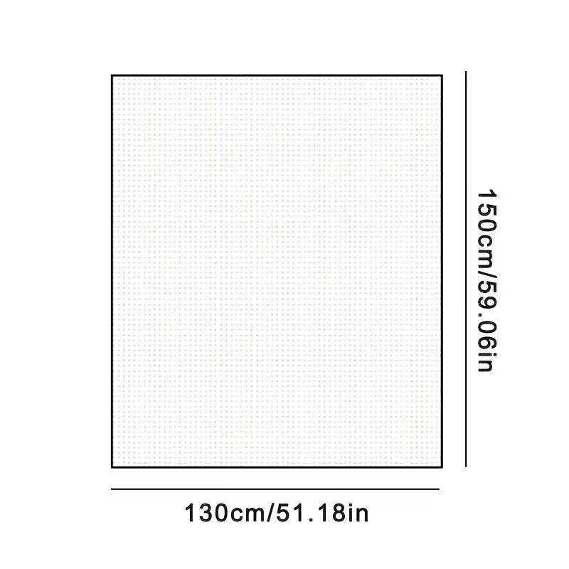 1pcs Self Adhesive Invisible Screens Summer Anti-mosquito and Insect Screens Simple Operation White Screens