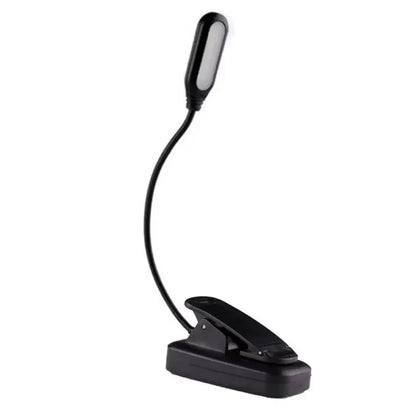 Mini portable LED book light eye protection reading light flexible adjustable direction non-rechargeable battery study lamp bedr