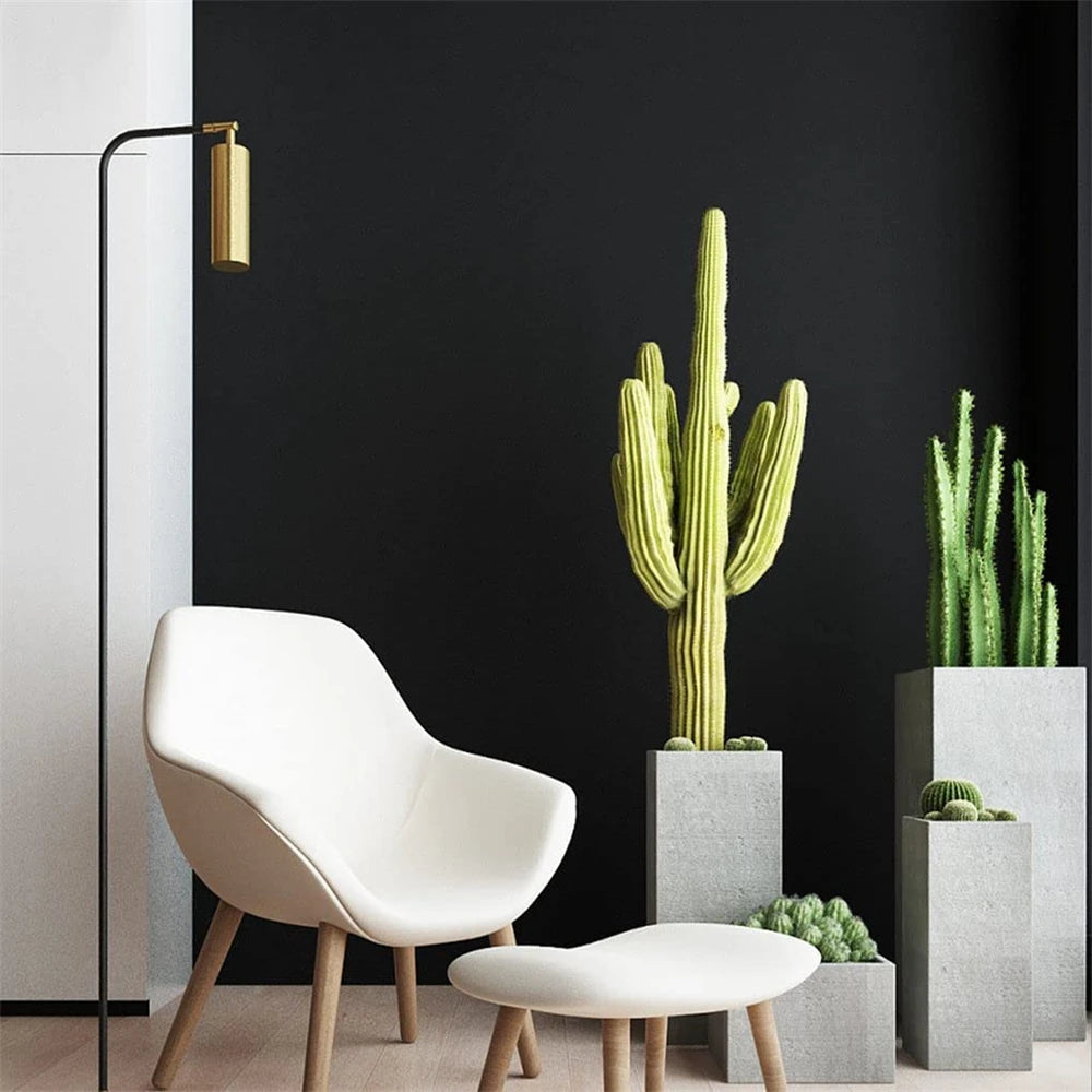 55cm Width Waterpoof Matte Wallpaper White Vinyl Self-Adhesive Stickers for Wall Furniture Livingroom Contact Paper Home Decor