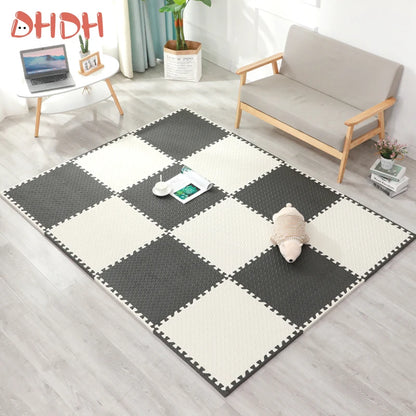 16PCS 30x30cm EVA Puzzle Mat – Thick Baby Play Mat for Kids, Non-Slip & Waterproof Crawling Floor Tiles, Interlocking Foam Rug