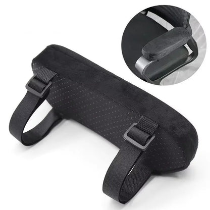 2Pcs Office Chair Parts Arm Pad Memory Foam Armrest Cover Cushion Pads For Home Office Chair Comfortable Elbow Pillow