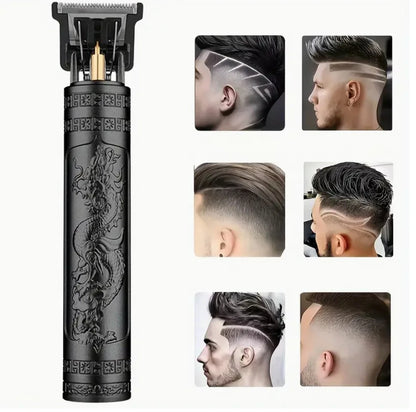 2024 New Vintage T9 Hair Cutting Machine Men's Electric Shaver