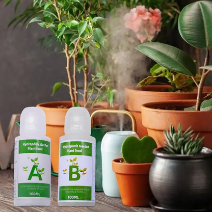 General Hydroponics Nutrients A And B For Plants Flowers Vegetable Fruit Hydroponic Plant Food Solution  All Purpose for plant
