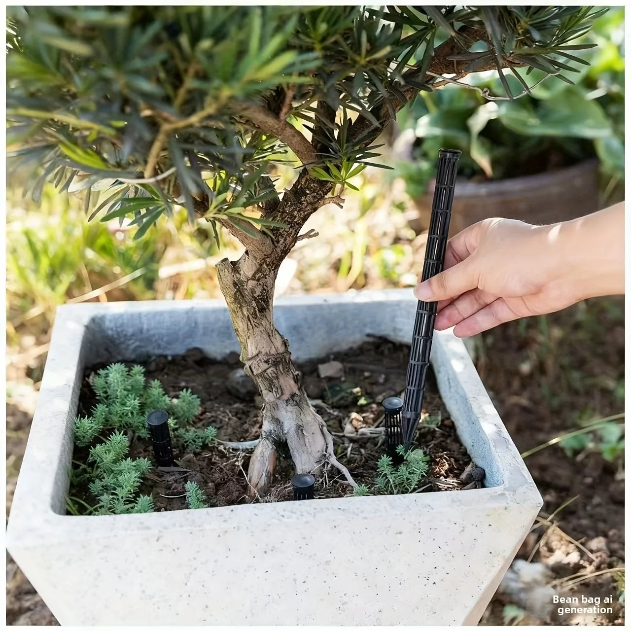 10/20Pcs Deep Breathable Fertilizer Tube for Flower Pots To Prevent Root Rot, Potted Plants, Succulent Maintenance Tools