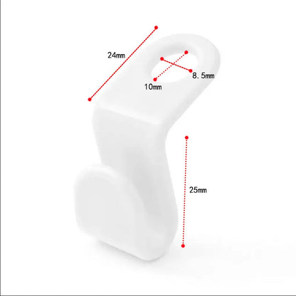 10Pcs Clothes Hanger Connector Hooks Magic Heavy Duty Cascading Connection Space Saving Extenders Clips For Organizer Closet