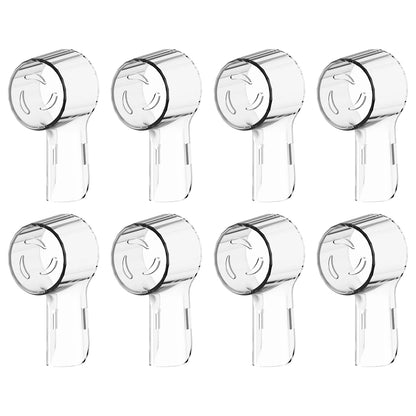 Toothbrush Dustproof Covers Caps Compatible with Braun Oral B Replacement Heads & iO Series Electric Toothbrush Head Protector