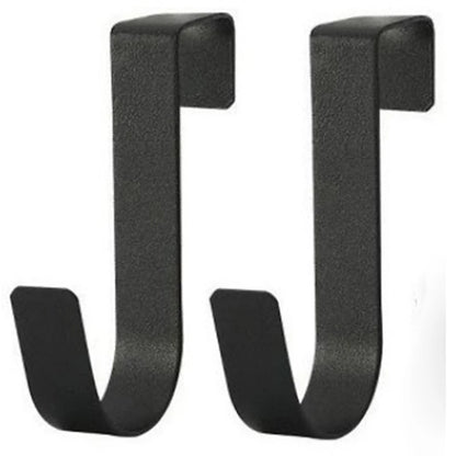 Multi-Purpose Hooks Kitchen Cabinet Door Back Hook Hanging Rack Clothes Coat Hat Towel Hanger Storage Hook Bathroom Accessories