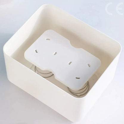 Automatic Tissue Box Tissue Dispenser Spring Loaded Tissue Holder Office Home Kitchen Toilet Bracket Organizer for Living Room