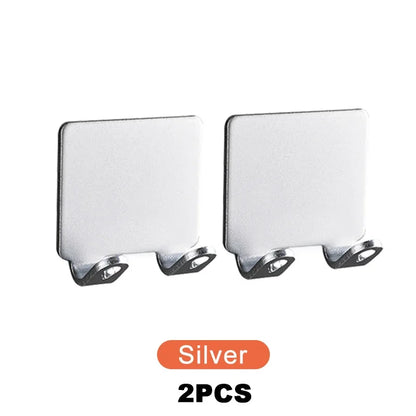 Bathroom Stainless Steel Razor Holder Storage Hook Wall Men Shaving Shaver Shelf Punch-Free Razor Rack Bathroom Accessories