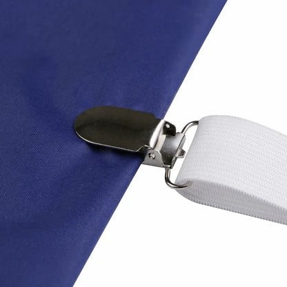 4pcs Adjustable Bed Sheet Fasteners Straps Elastic Mattress Cover Corner Holder Clip Grippers Suspender Cord Hook Loop Clasps