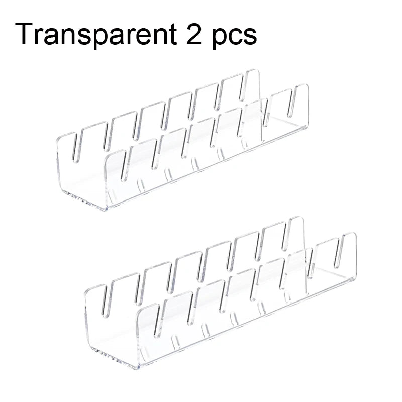 Hot sale Baseball cap racks Stackable Rectangular Acrylic Hat Organizer Stand For Baseball Caps Display And Organizer