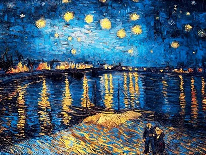 5D DIY Landscape Diamond Painting Kit Starry Sky Cross Stitch Diamond Embroidery Rhinestone Mosaic Art Home Decor Painting