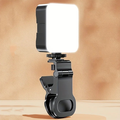 5.5W Pocket Fill Light Portable LED Video Mini Fill Light For Camera Smartphone GoPro Laptop Selfie Adjustable Photography