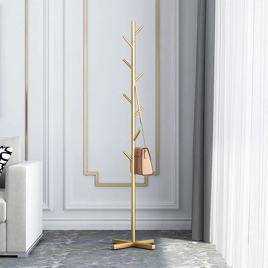 Marble Household Clothes Rack, Floor-Standing Bedroom Simple Clothes Rack, Trendy Coat Rack, Clothes Hanger, Storage Rack