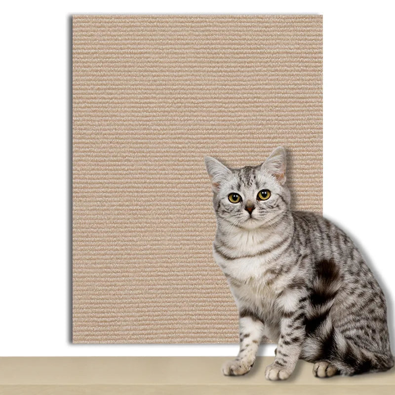 Cat Scratch Couch Furniture Protector Self-Adhesive Cat Scratch Pad for Covering Cat Tower and Couch Protector from Cat Claws