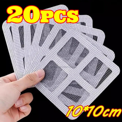 5-20Pcs Disposable Floor Drain Sticker Shower Drain Hair Catcher Cover Sink Strainers Hair Filters Bathtub Mesh Filter Sticker
