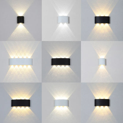 LED Wall Lamp Outdoor Waterproof IP66 Interior Wall Light 2W 4W 6W 8W 10W minimalist creative bedroom bedside lamp