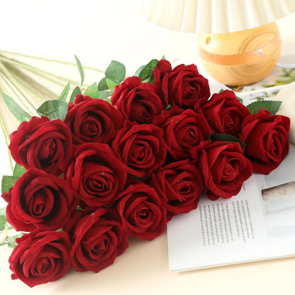 Artificial Flowers Rose Home Wreath Wedding Wreath Decoration Living Room Furnishings Diy Household Products Roses Bouquet Arch