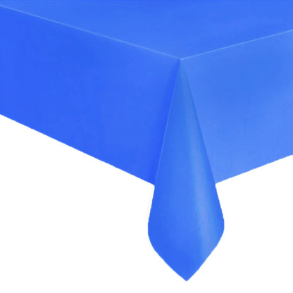 1pc 137*183cm Plastic Disposable Table Cover Rectangle Party Tablecloth Waterproof for Birthday wedding christmas New Year Event