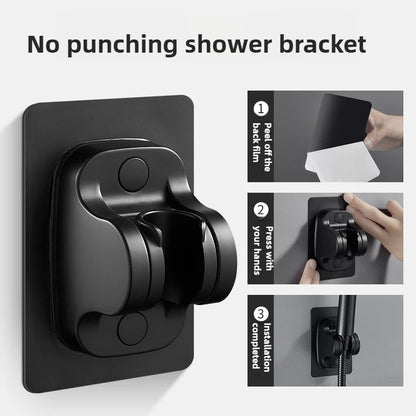 5 Modes Pressure Boost Shower Head Multifunction Adjustable Large Water Shower Nozzle Massage Bathroom Accessory