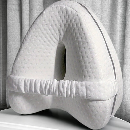 Memory Foam Leg Knee Foam Support Pillow Side Sleeper Sciatica Orthopedic Sciatica Back Hip Relief Pillow For Bed Sofa