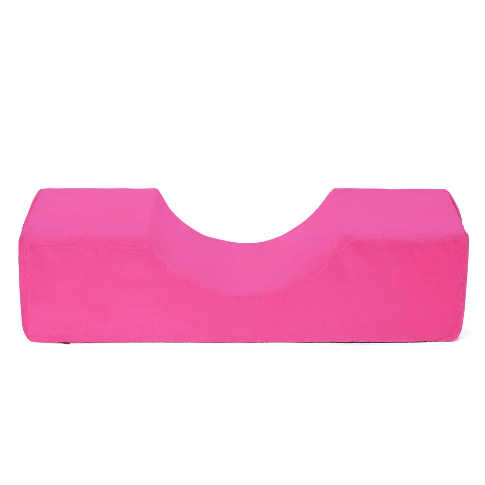 Lash Pillow Neck Support Eyelash Soft Pillow Grafting Eyelashes Memory Foam Eyelash Extension Pillow With Pocket Makeup Salon