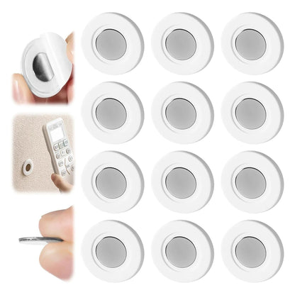 Magnetic Hook Wall Mount Strong Magnet Self Adhesive Holder for Fridge Sticker Remote Control Storage Holder Home Organizer Hook