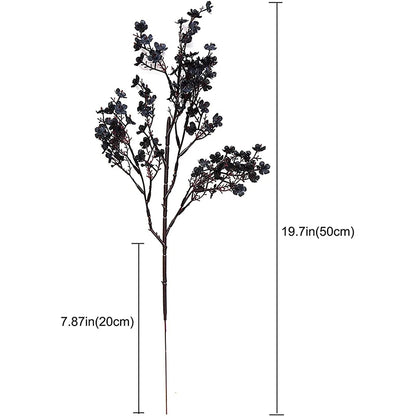 1/4pcs Artificial Flowers Cherry Blossoms Gypsophila Fake Plants DIY Wedding Bouquet Vases for Home Decor Faux Festival Branch