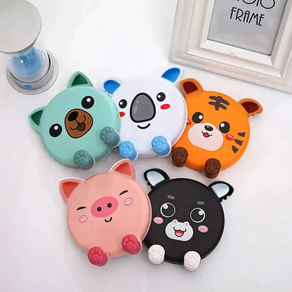 1PC New Cartoon Cute Phone Stand Folding Small Portable Multi Functional Adjustable Universal Tablet Stand Lazy God Tool